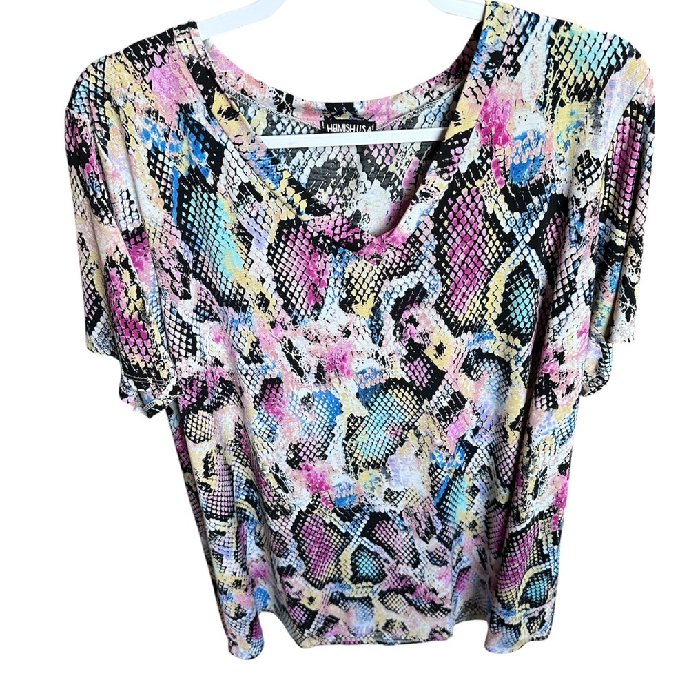 Hemmish Rainbow Snack Print Shirt- 3XL - Picture 2 of 3